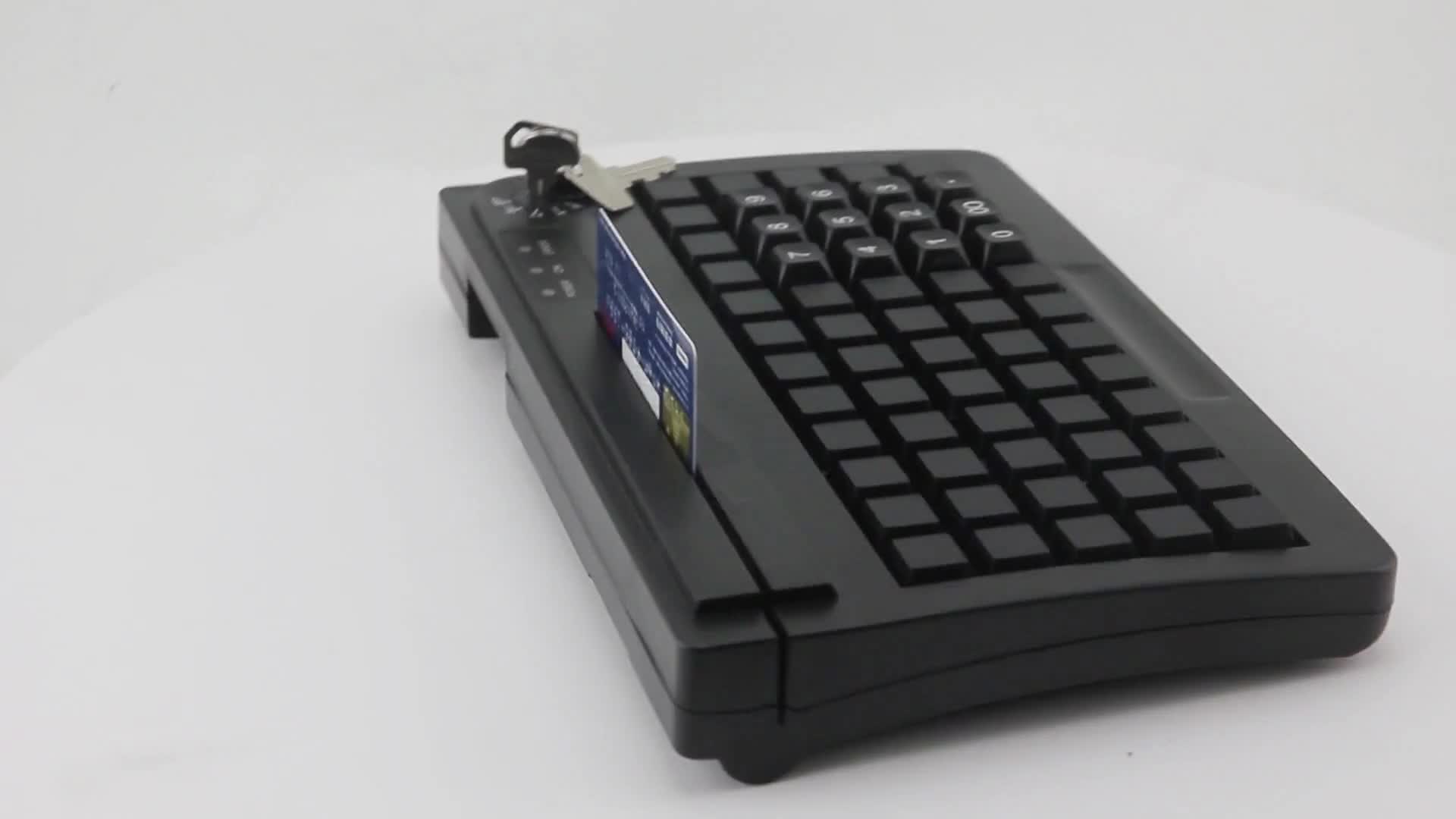 66 Keys Pos Programmable Keyboard With Msr 3 Tracks Usb+ps/2 Port Buy