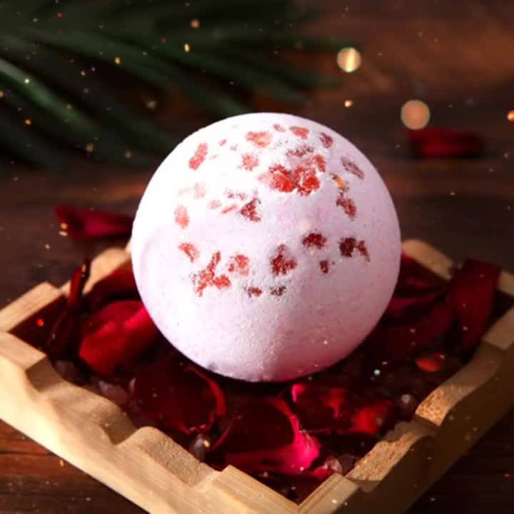 For Sale Organic Natural 6 Bath Bombs Gift Box Set Buy Organic