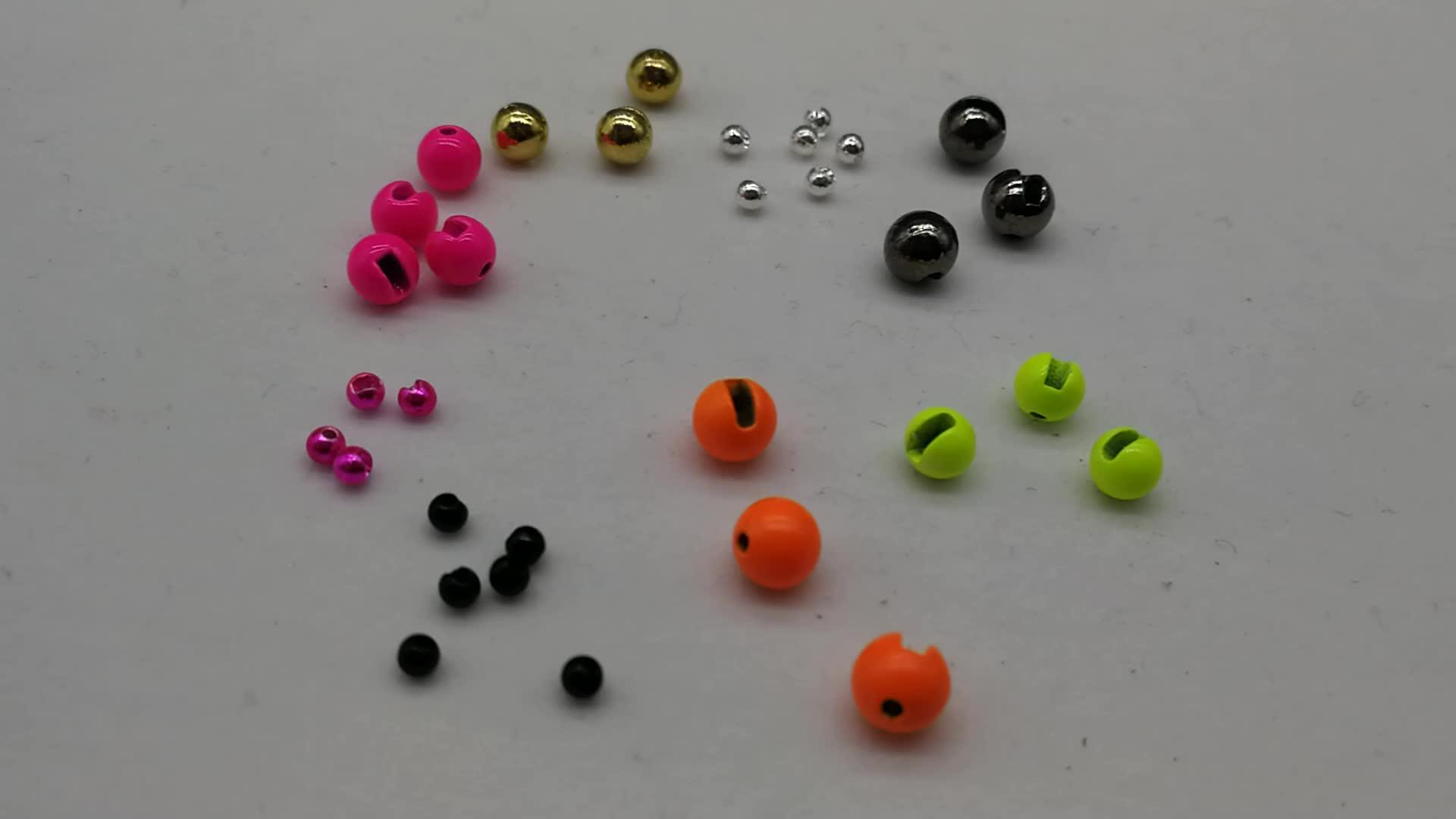 Supply Whole Sale Fly Tying Tungsten Slotted Beads,Fly Fishing Tungsten