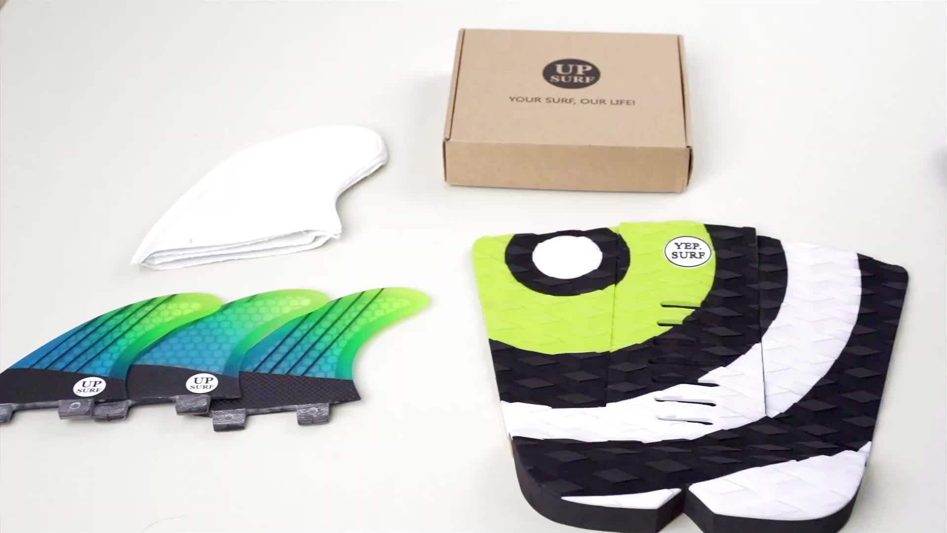 Custom Eva Foam Surf Traction Pads Wholesale 3m Glue Surfboard Pads