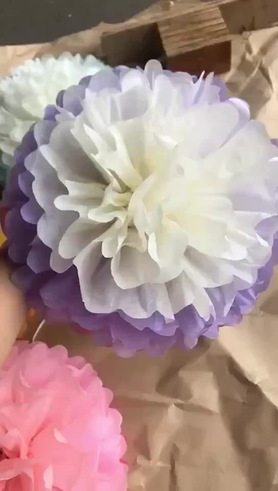 Hipie Hanging Flower Balls Wedding Bridal Shower Party Decoration