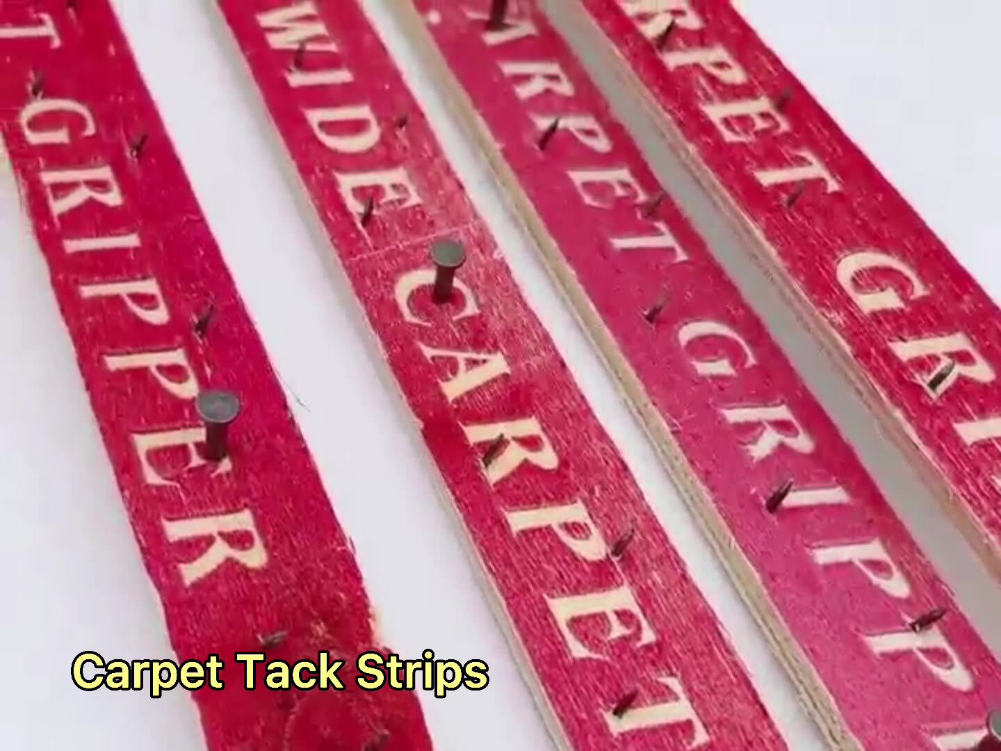 Premium High Quality Carpet Tack Strips Free Sample Wooden And Concrete
