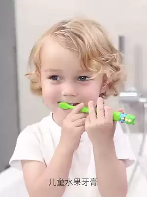 South Korea imported Borele children's swallowable toothpaste Borulu fluorine-containing anti-tooth decay cream tooth replacement period 3-6-12 years old