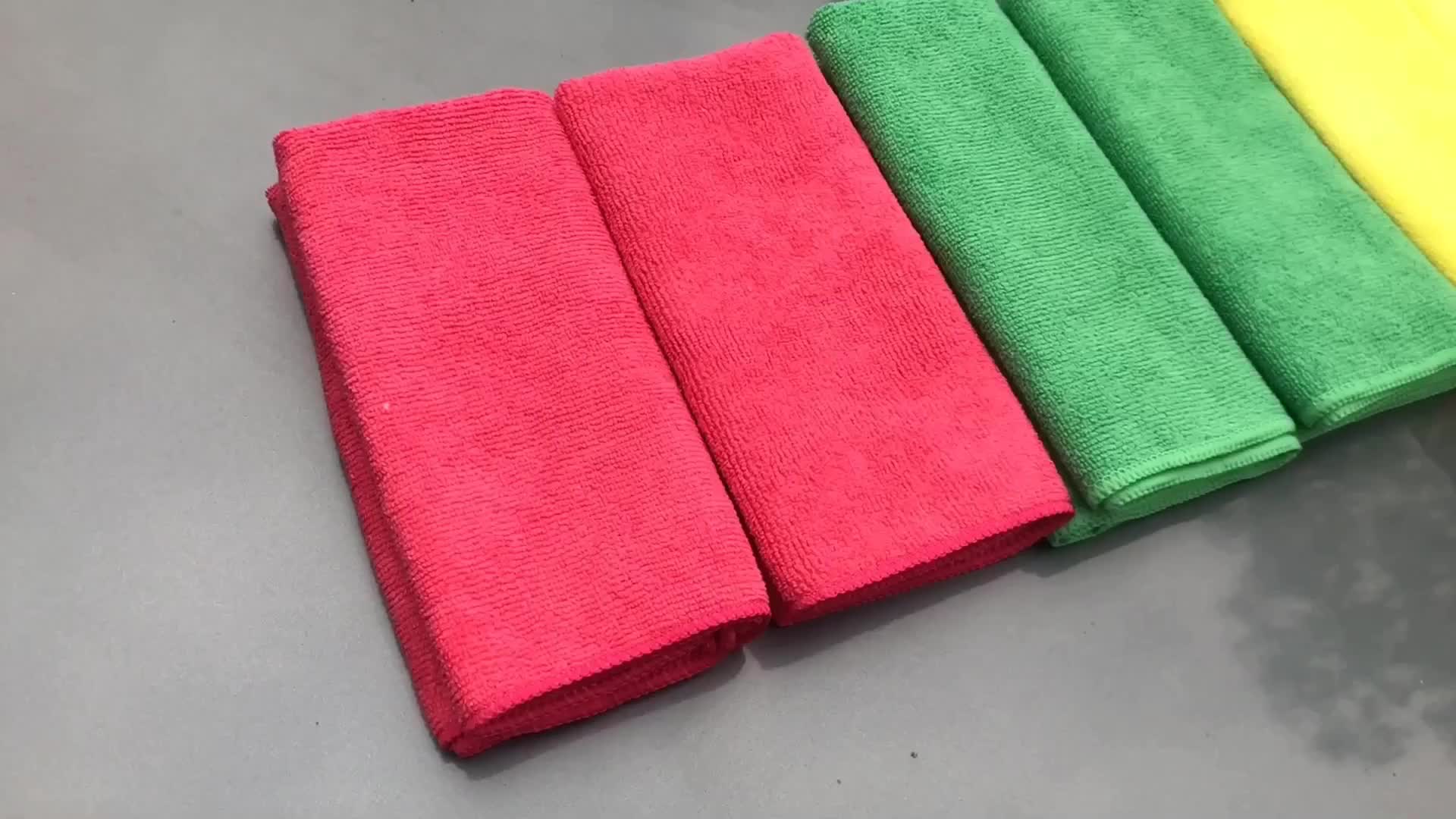 Durable Microfiber Cleaning Cloth High Quality Universal Use Lint Free
