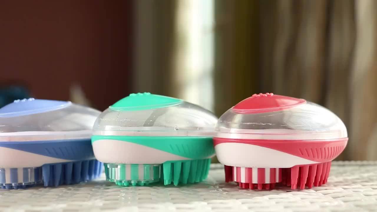 Dog Washing Cleaning Brushes Cat Grooming Hair Brushes Pet Massage