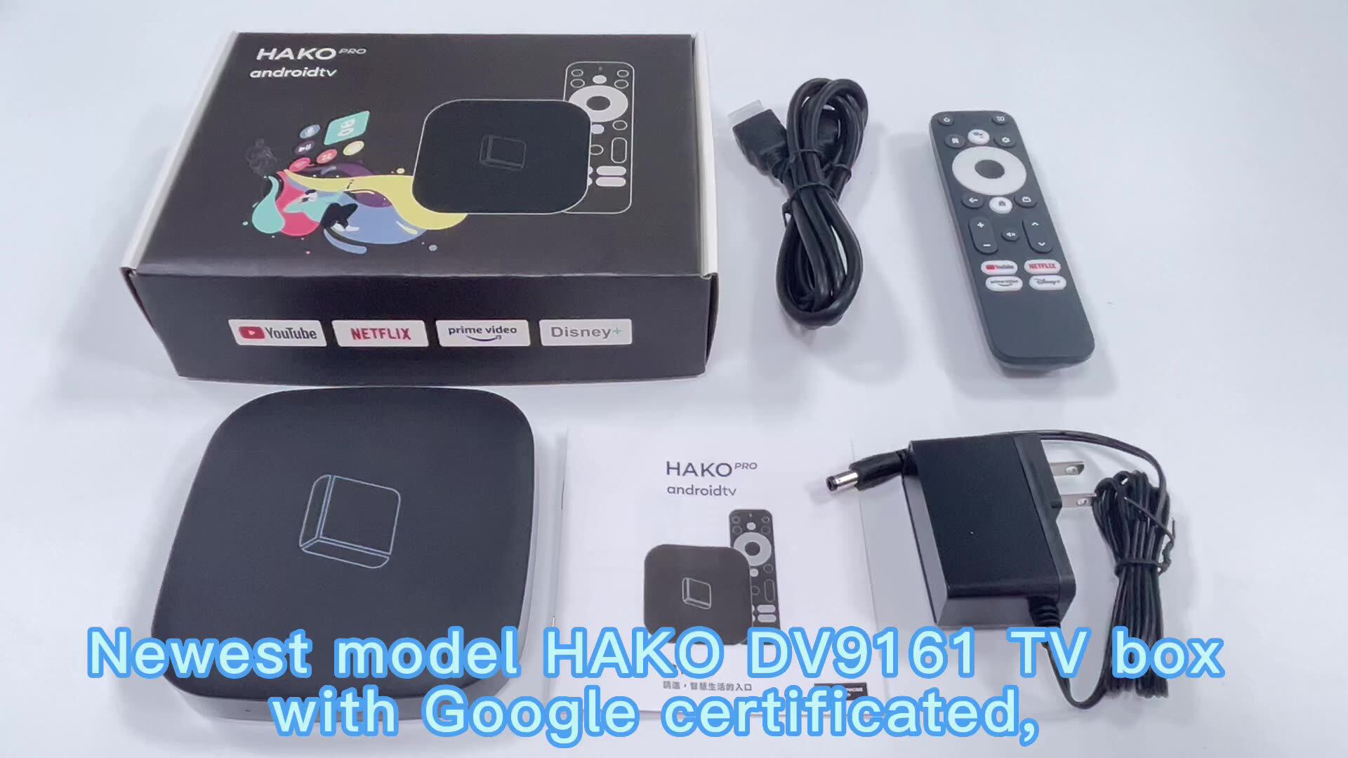 HAKO PRO alta calidad quad-core Box Android TV venta al por mayor