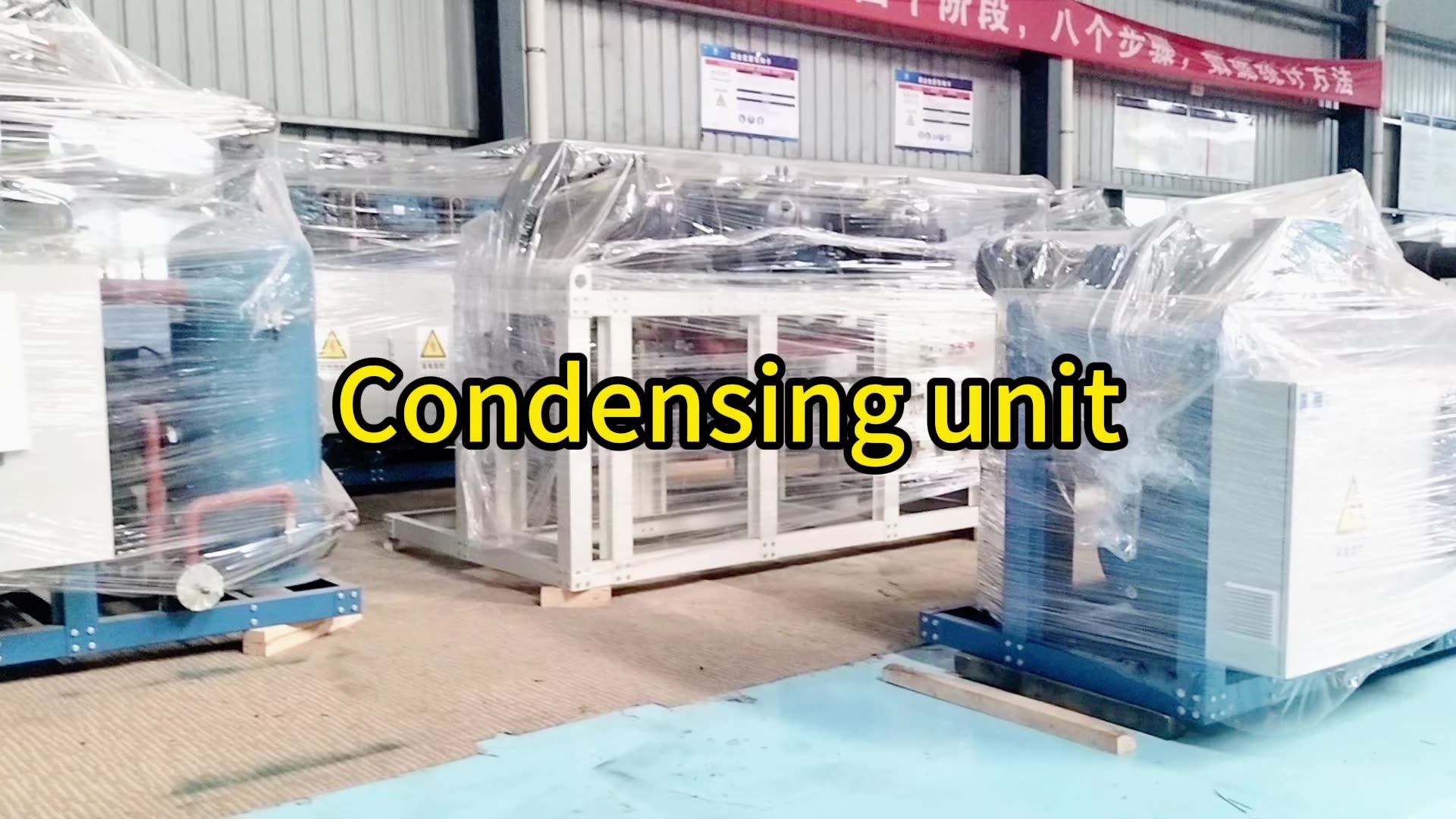 High Temp 25hp Freon Cooling Freezer Outside Refrigeration Single Phase