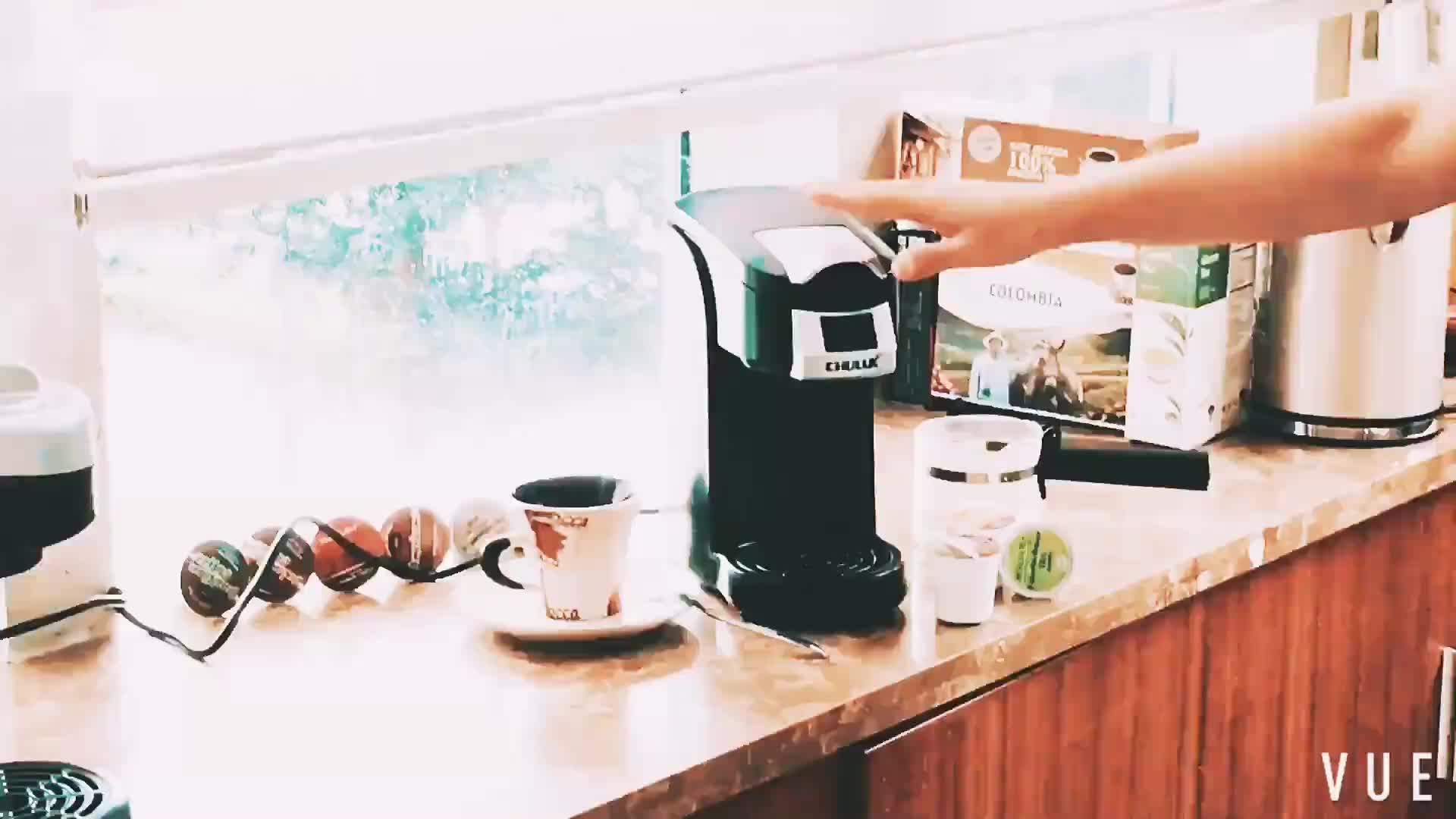 Cm802 Mini Single Cup Serve Coffee Maker Machine Portable K Capsule