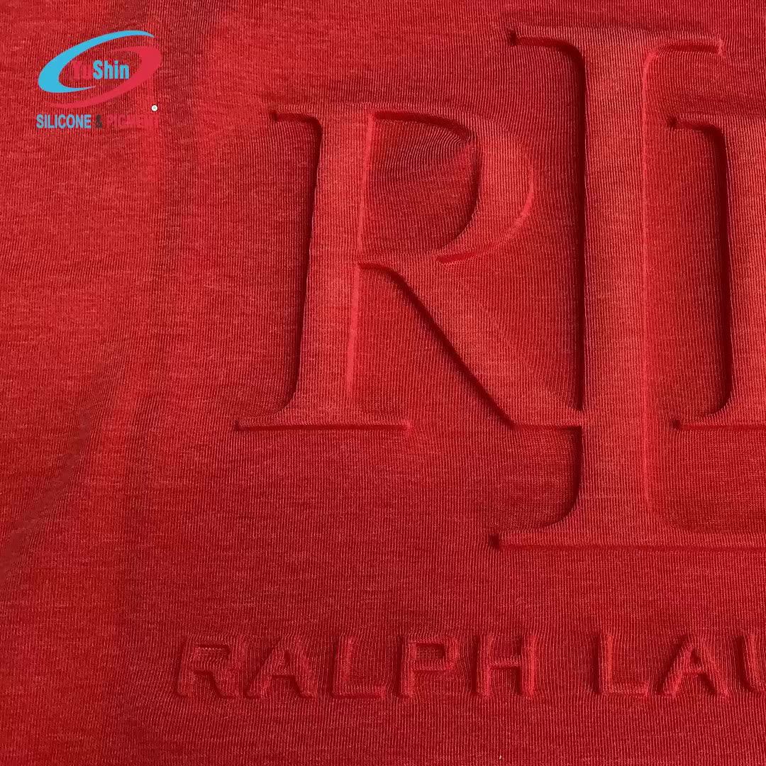 Embossing Technique Silicone Printing For Clothes Manufactured In