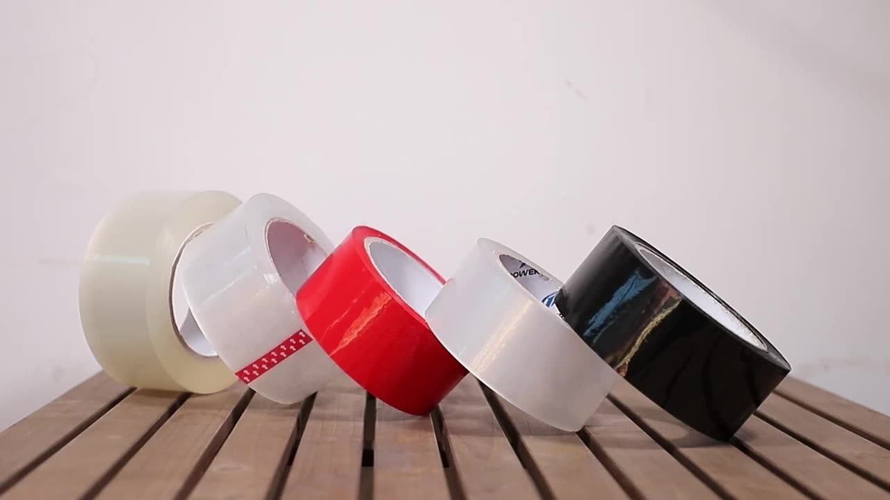 Cheap Price Opp Strong Self Adhesive Tape Roll Custom Logo Printed Bopp