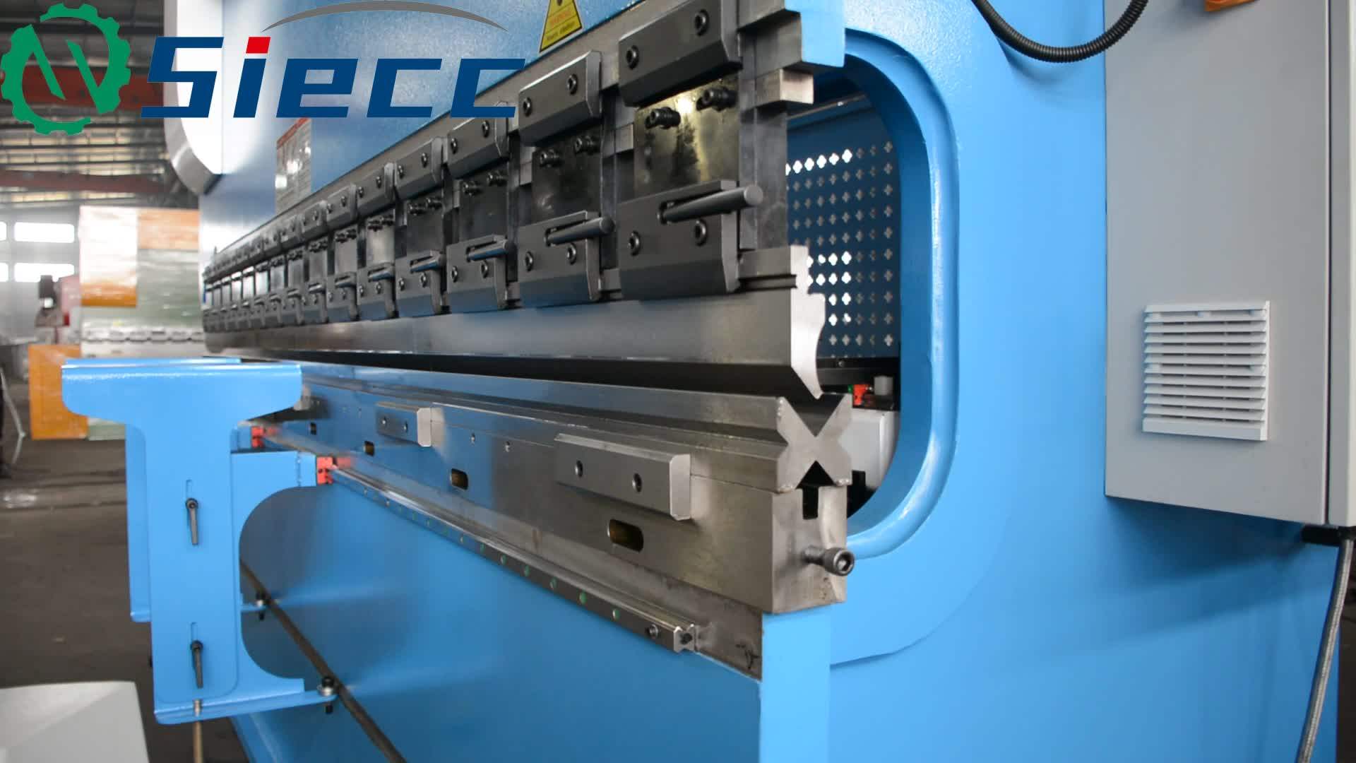 Wc67y100t3200 Cnc Hydraulic Press Brake With E21 Nc Control System