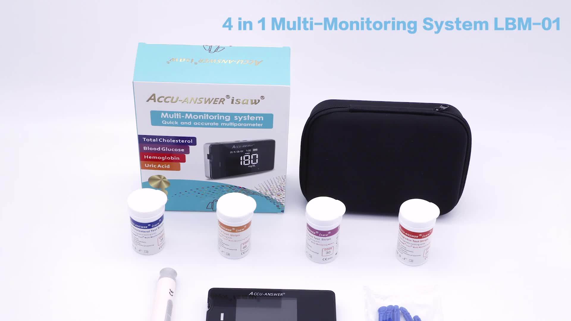 Wholesale Diabetic Supplies Cholesterol Meter Hemoglobin Meter Multi