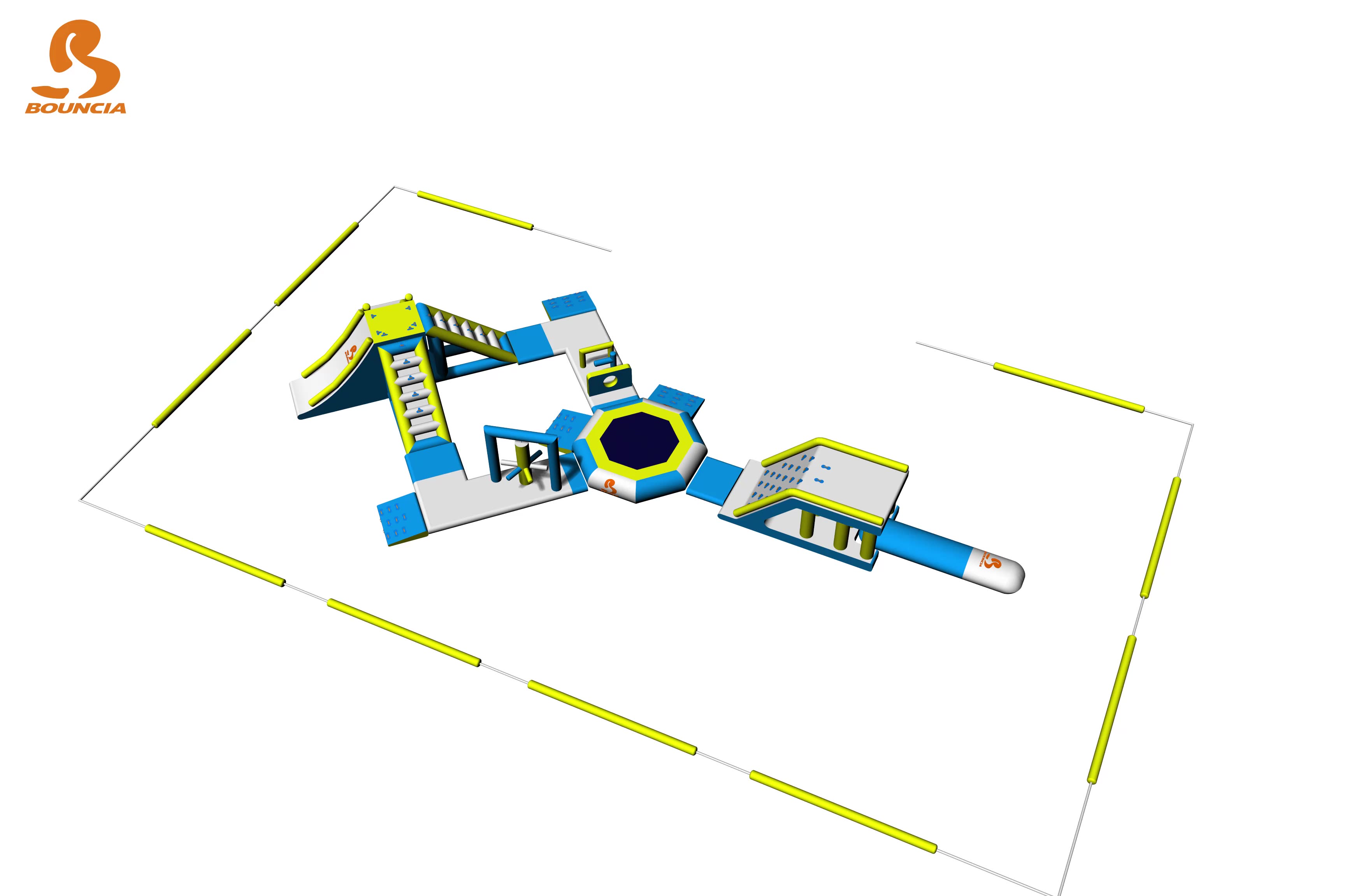 Water Park Design Build,Open Water Inflatable Water Park Games For