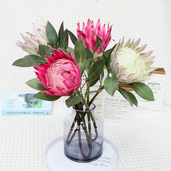 M122 Flores Artificiais Buquê De Casamento,Flores Tropicais Com Protea De  Seda Artificial Rei Protea Para Decoração De Casa - Buy O Rei Protea  Artificial,Arranjo De Flores Tropicais,Plástico Flor Tropical Product on  Alibaba.com