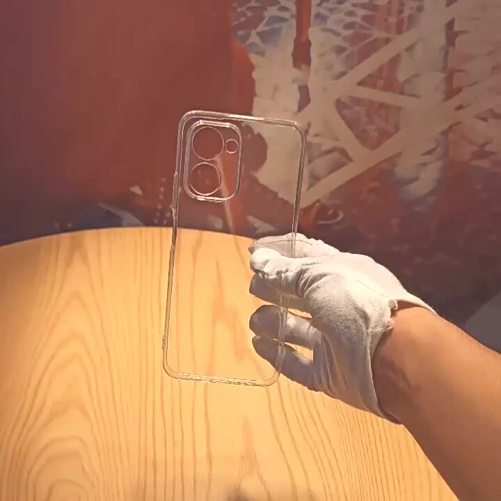 Transparent TPU Case for Samsung S8 Plus S9 Soft Silicon Cover for