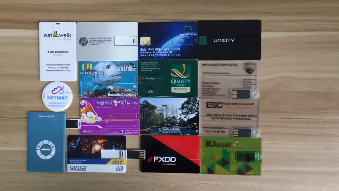 Factory Price Credit Card Shape Usb Memory Stick,New Business Gift