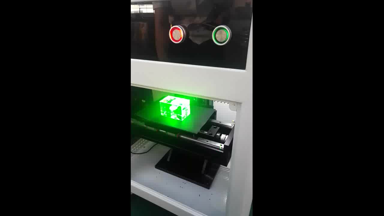 3d Laser Crystal Photo Cube Inside Glass Engraving Machine Buy 3d