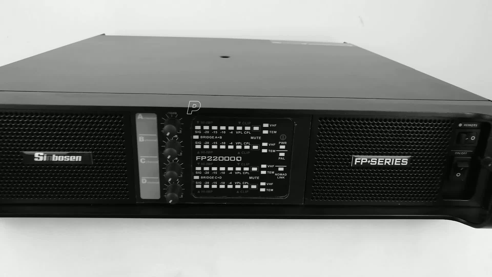 2018 4 Channel Pa Professional Amplifier Subwoofer 10000 Watt Power
