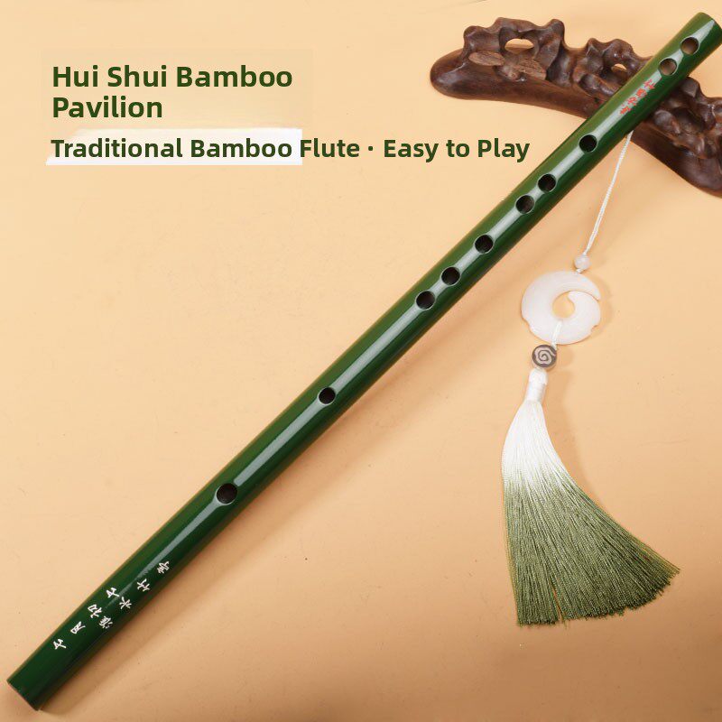 Traditional Style High-Quality Bamboo Flute, Huai Water Bamboo Flute, Horizontal Flute, Beginner Adult Children's Musical Instrument, Cosplay Costume Props