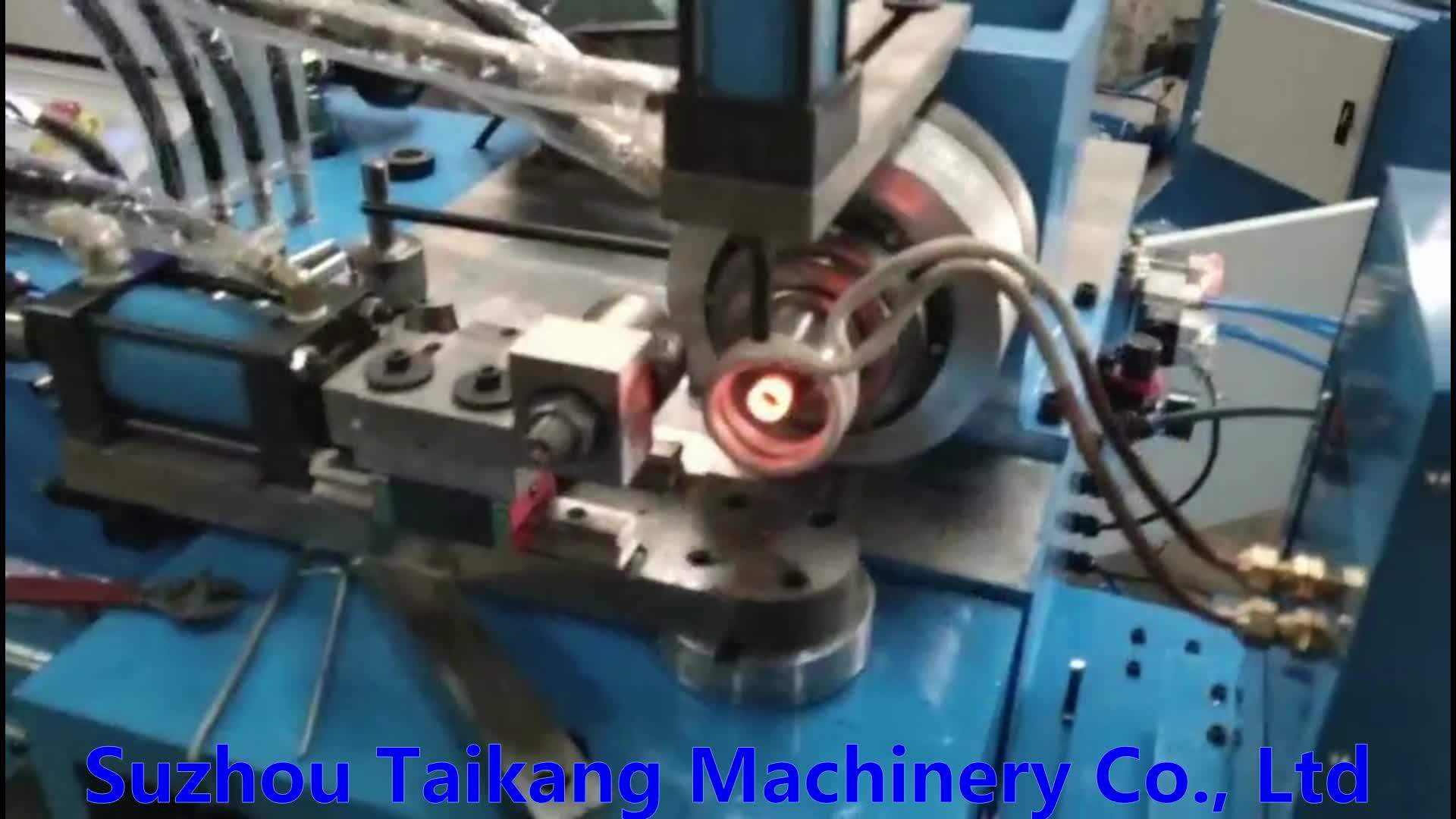 Fk40nc Automatic Rf Heating Stainless Pipe End Sealing Machine Copper