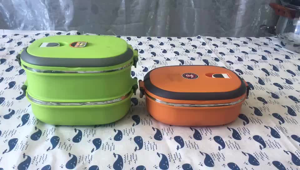 New Design Square Stainless Steel Thermos Food Container/tiffin Lunch