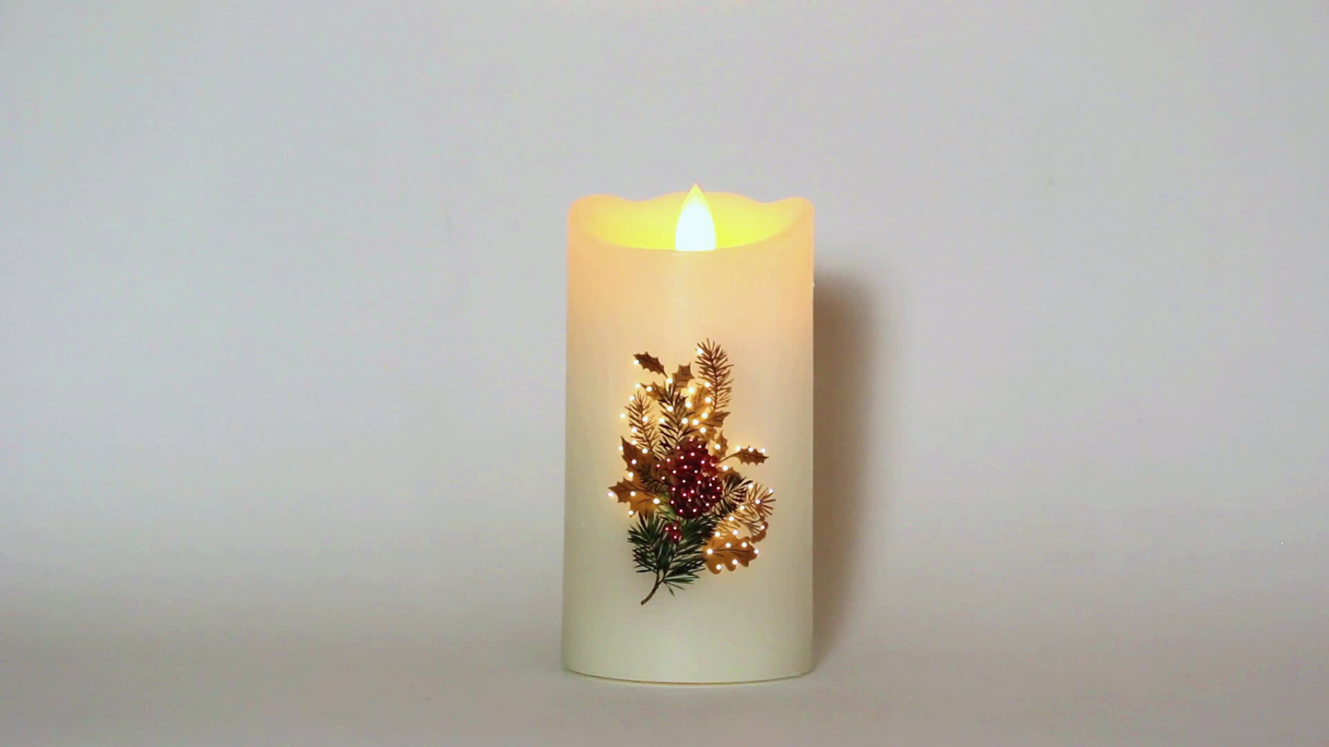 Home Decor Nice Atmosphere Paraffin Wax Optic Fiber Led Candle Buy
