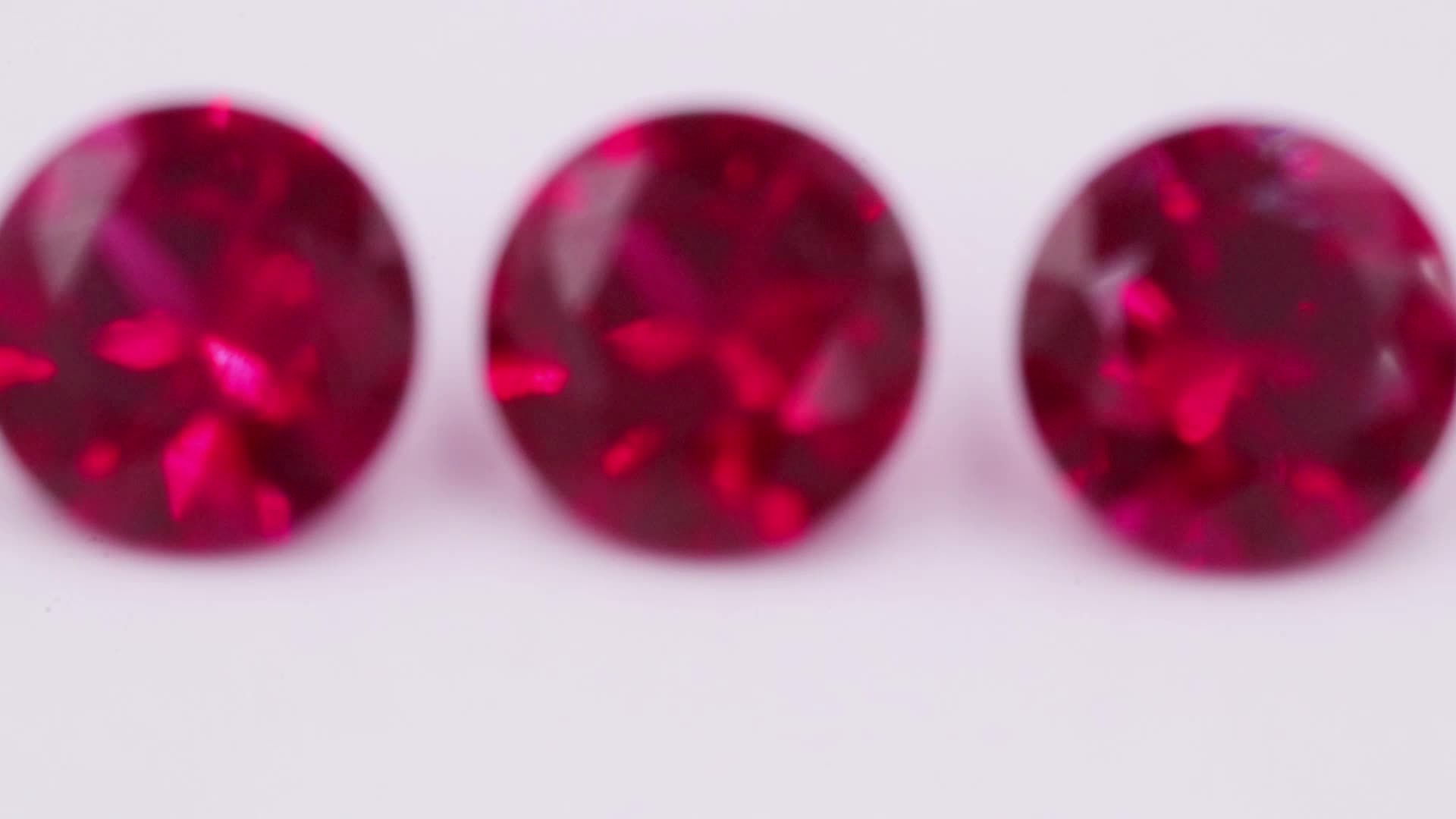 Aaa Precious Stones Ruby 5# 14.0mm Round Shape Ruby Gemstone - Buy Ruby