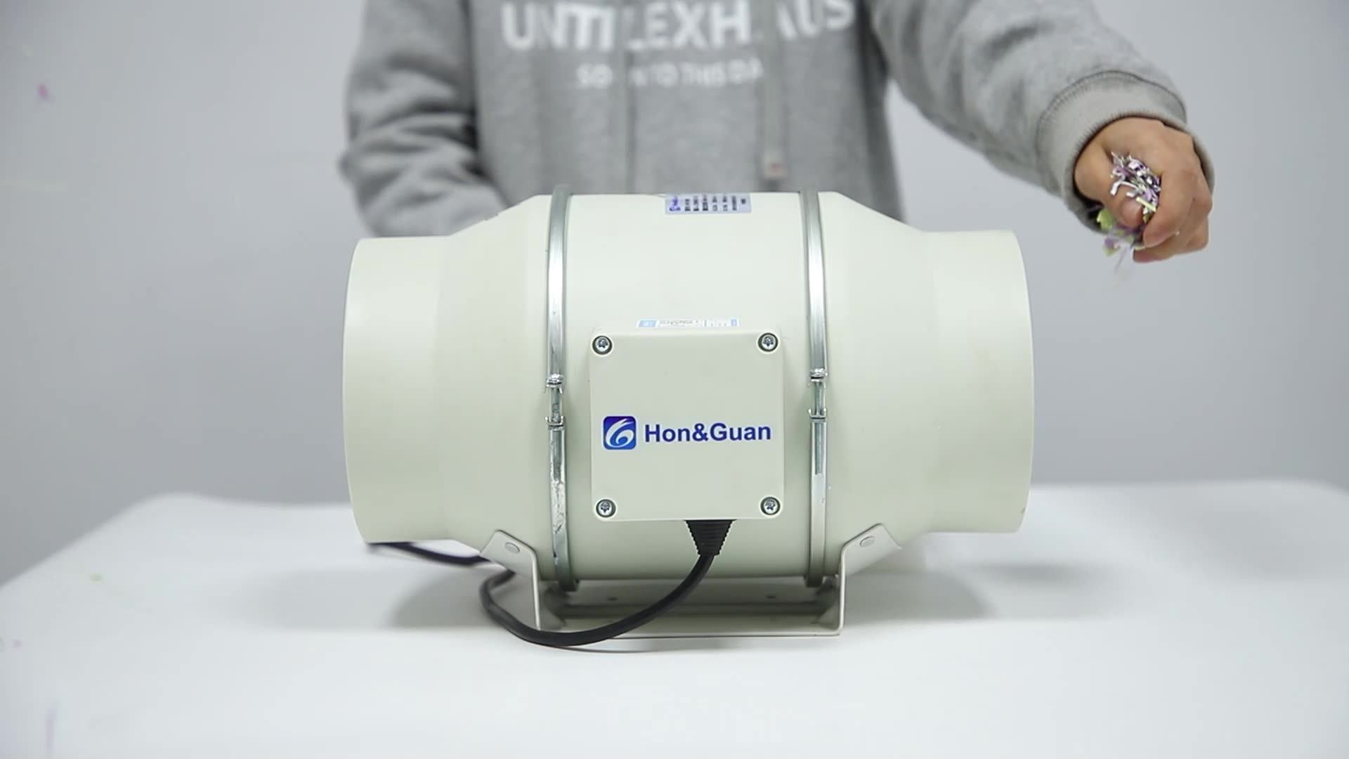 2022 Hot Sale Smart Exhaust Fan 4 Inch Hf100pmzc In Line Duct Exhaust