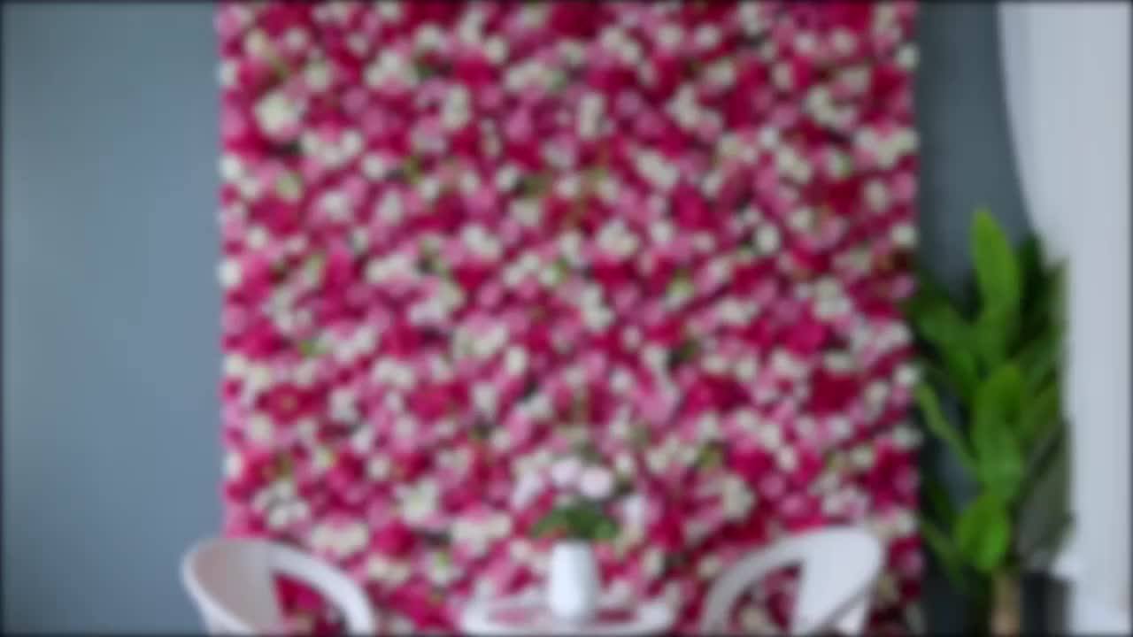 Wedding Party Event Decorative Flower Stand Artificial Wall Flowers