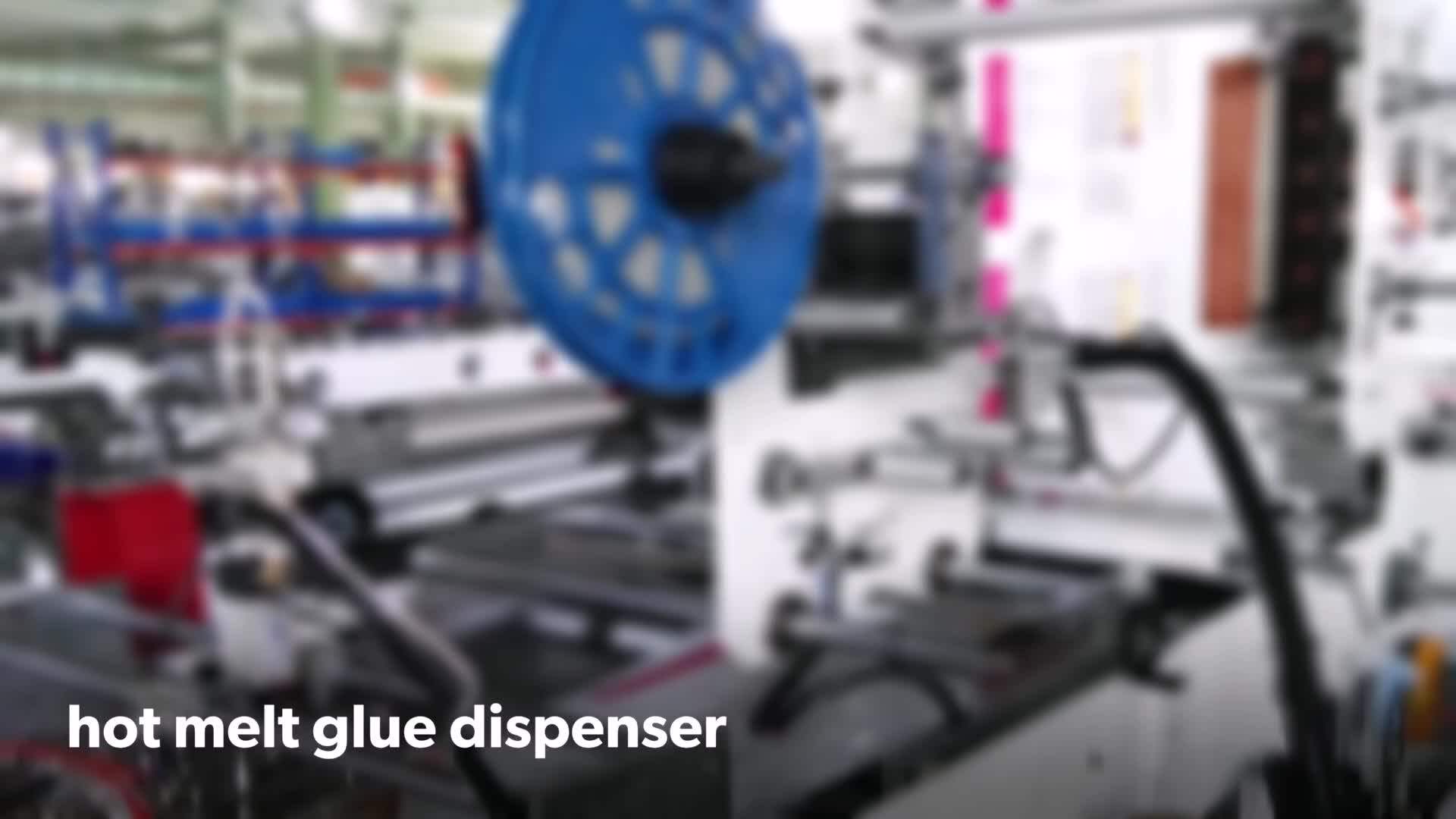 Automatic Dhl Express Plastic Pe Mailer Courier Bag Machine With