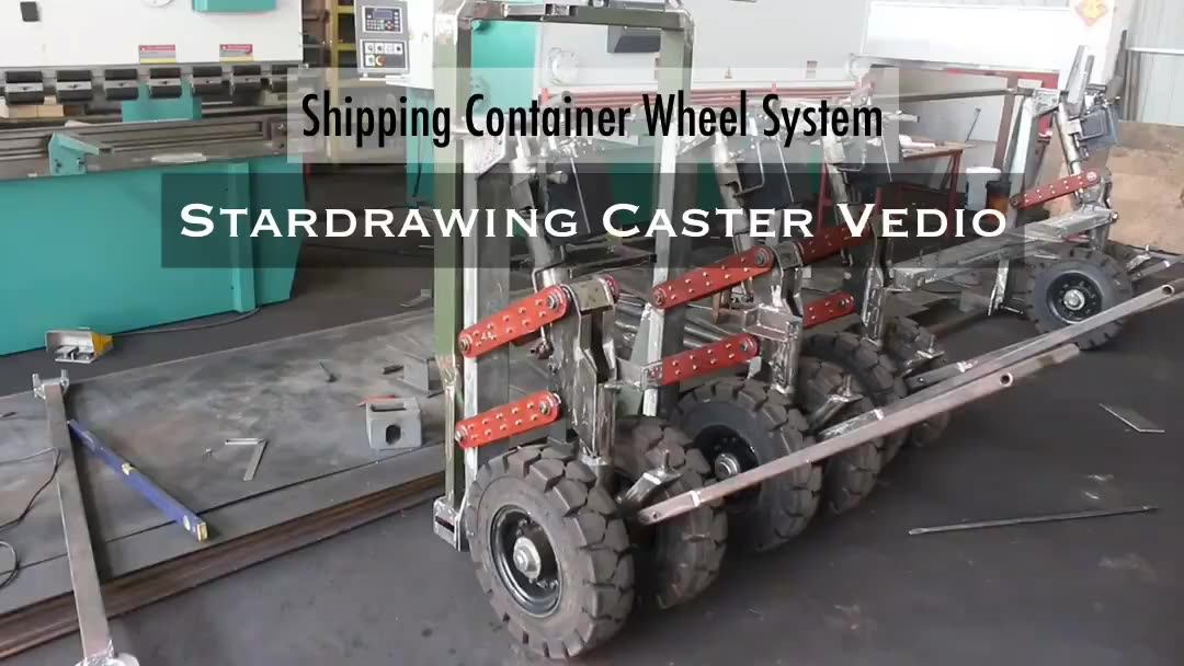 S-s Iso Container Wheels House Trailer Truck - Buy Container Wheels ...