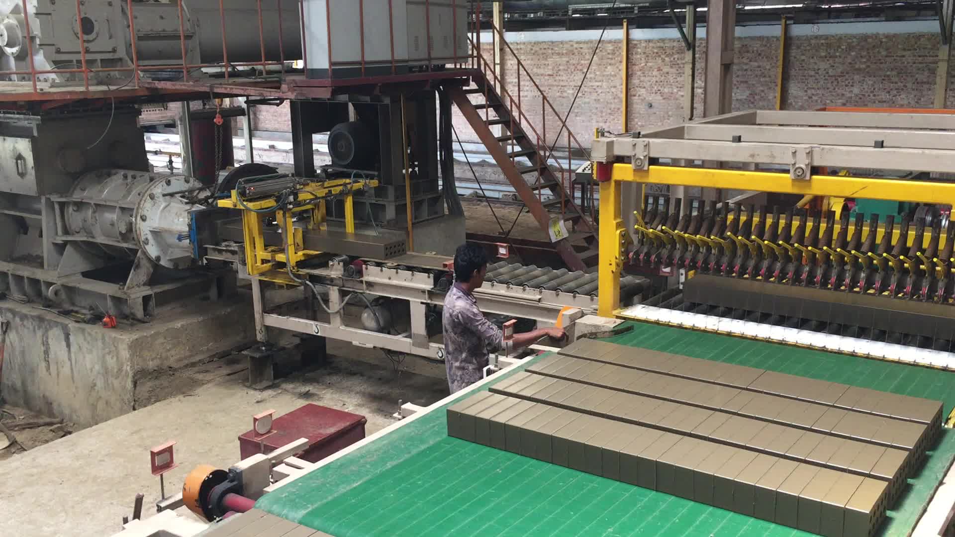 Solid Clay Brick Making Machine,Germany Technology Vacuum Extruder