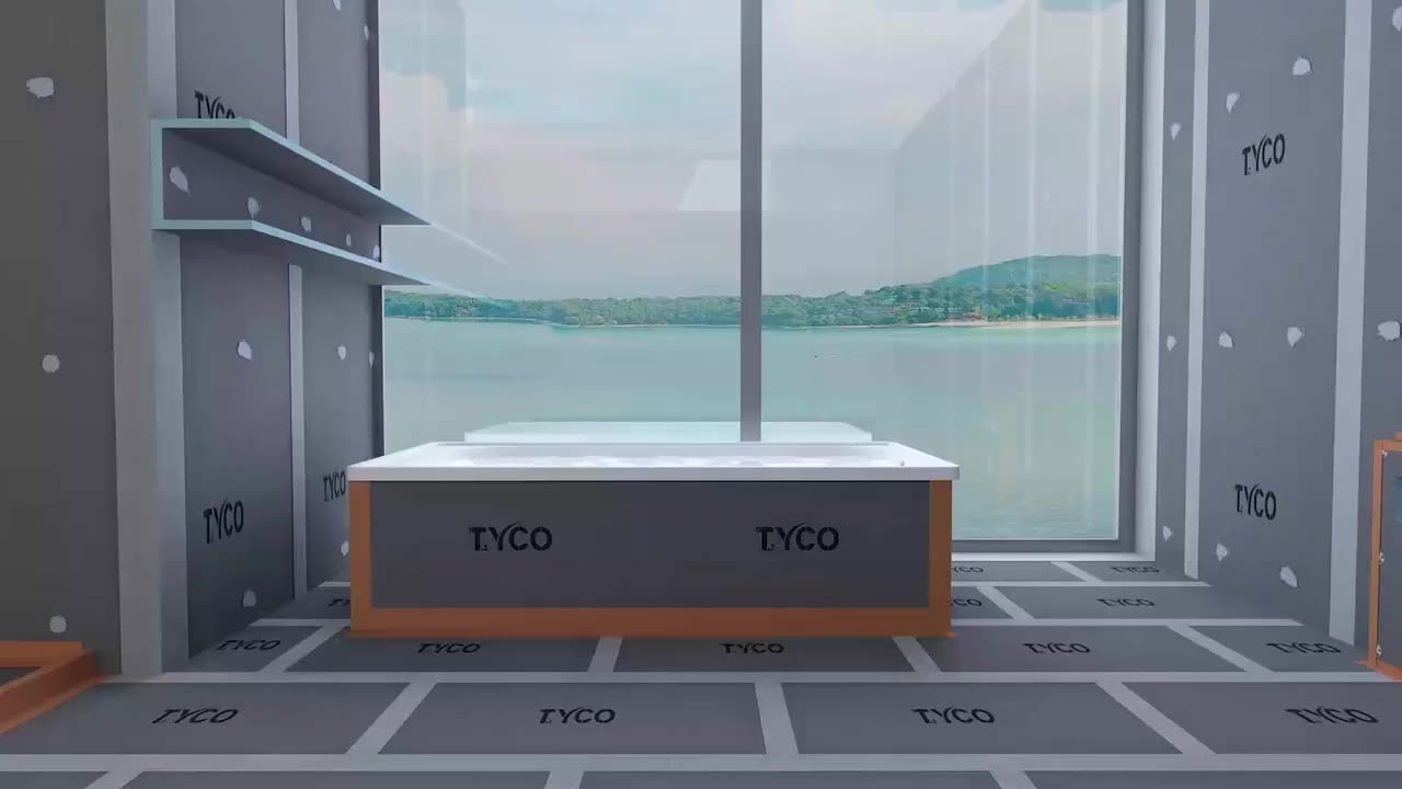 Fiberglass Composite Foam Board Extruded Polystyrene Foam Board