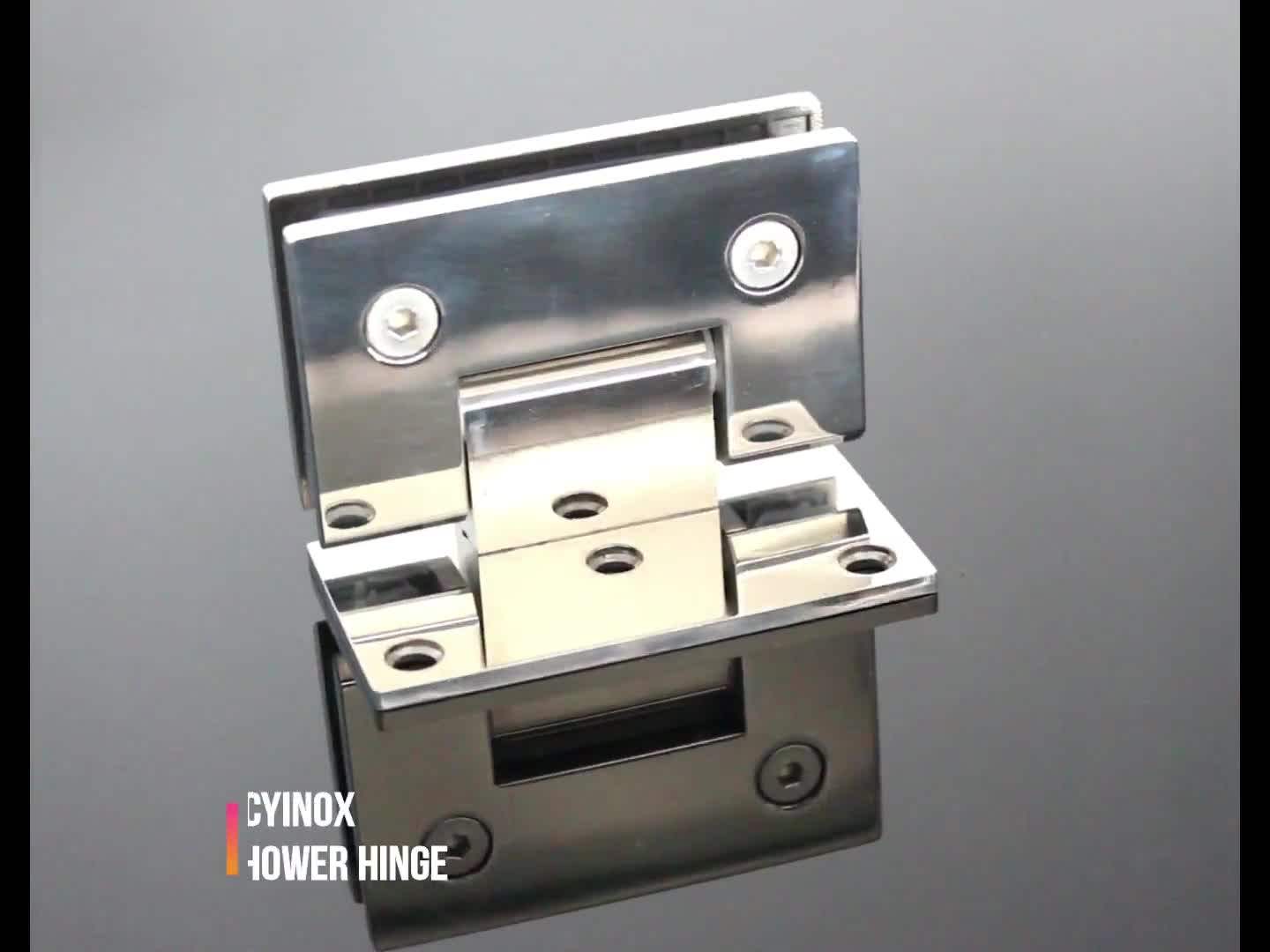 Heavy Duty Nickel Brushed Stainless Steel Square Bathroom