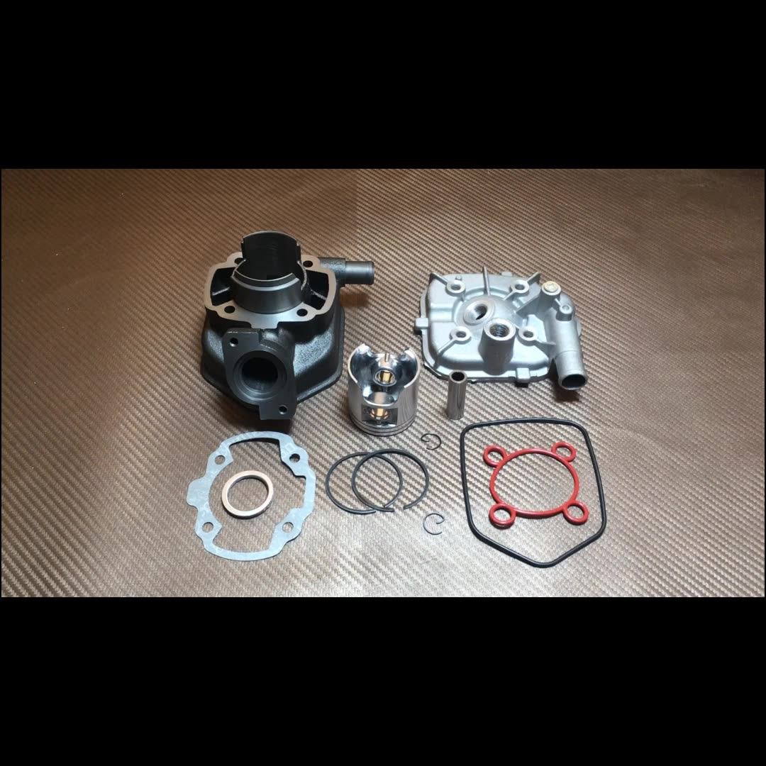 スクーター47mmビッグボアシリンダーキット＆ヘッドセット 水冷