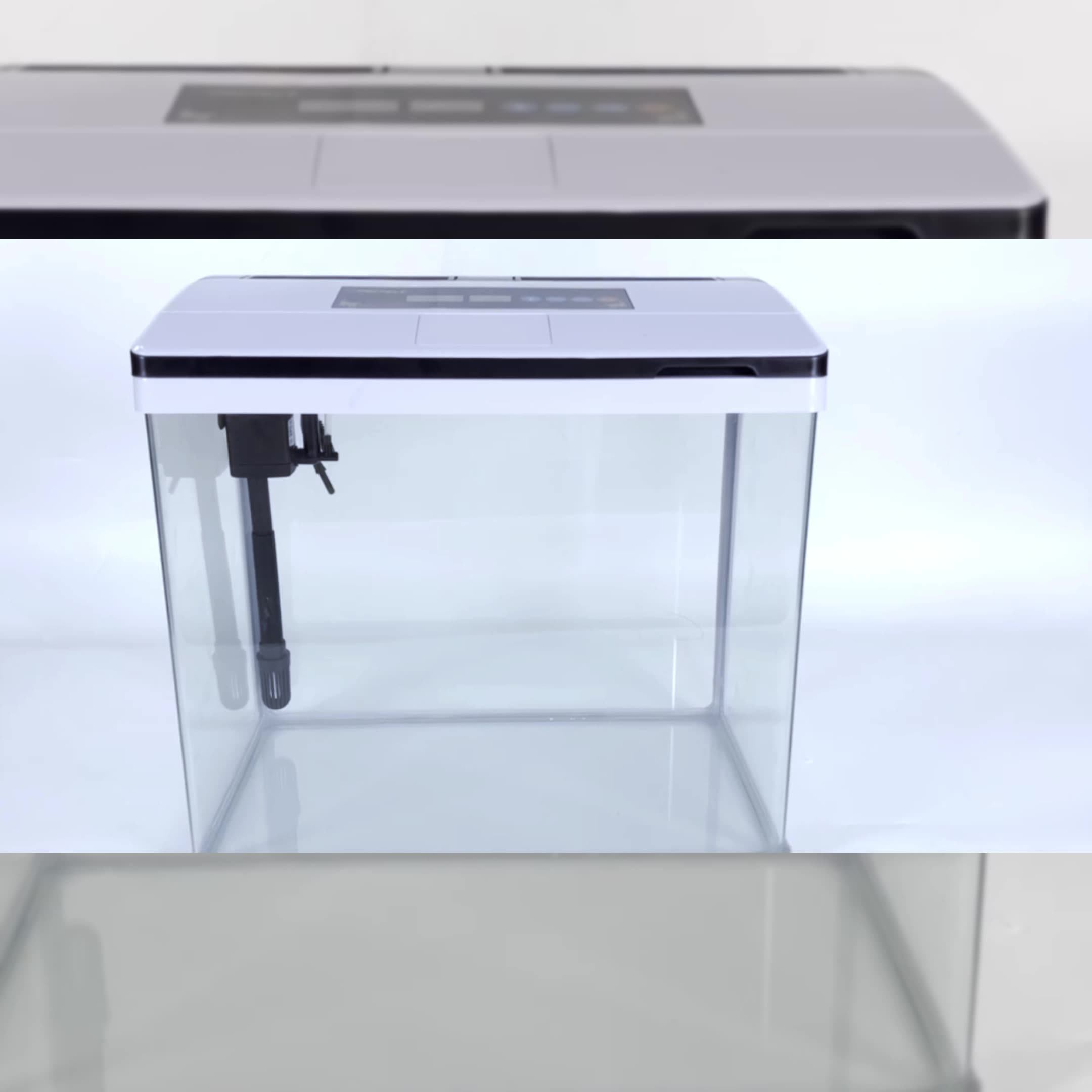 Hot Bending Small Large Fish Tank Aquarium Hd Glass Living Room Desktop