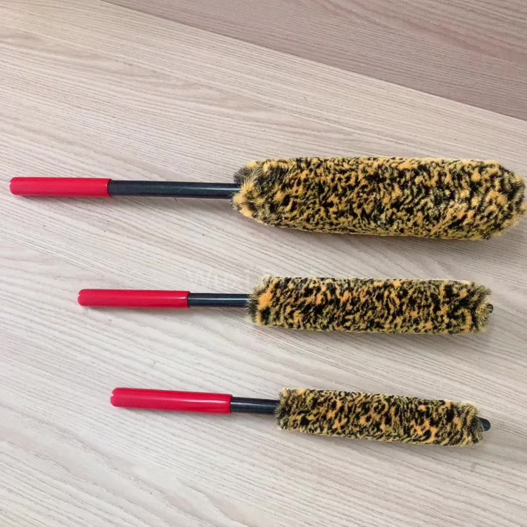 Profast New Color Soft Fiber Car Tire Cleaning Brush 3pcs Wheel Woolies