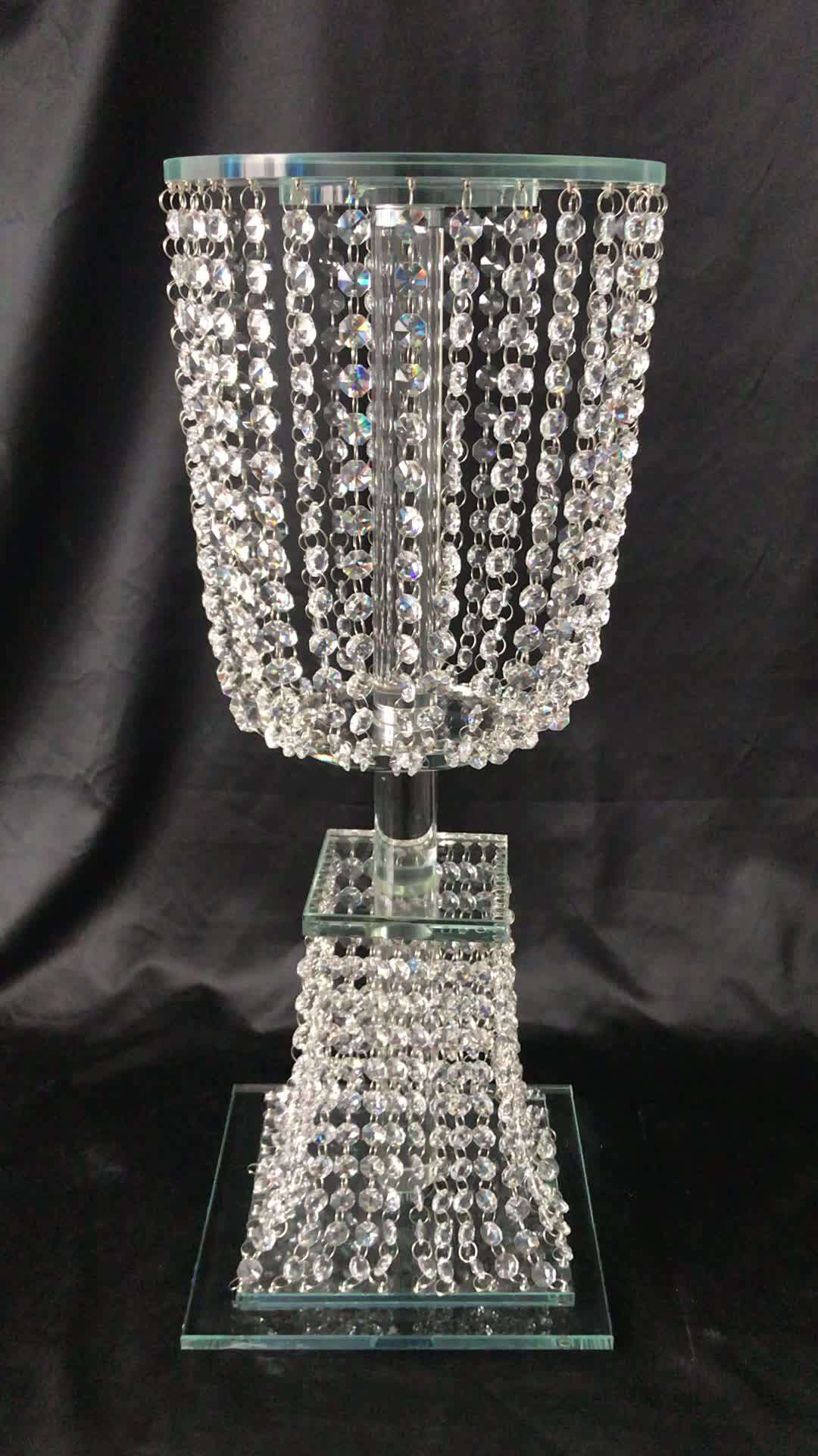 Yiwu Wedding Decoration And Gift Market 90cm Tall Flower Stands For