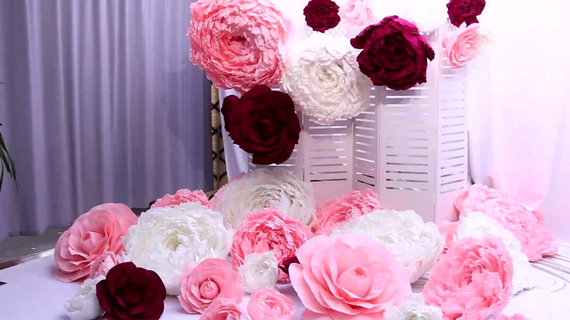 Гирлянда из гофрированной бумаги своими руками на свадьбу