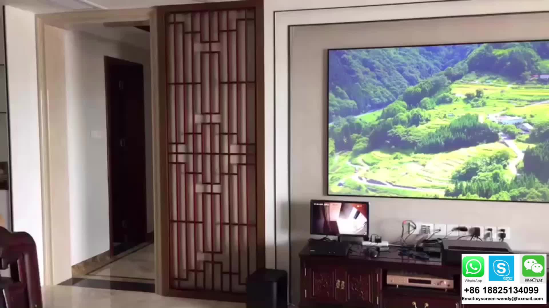 Optoma P1 4k Projector On Best Alr Ust Screen Zhk100b Pet Crystal Xy
