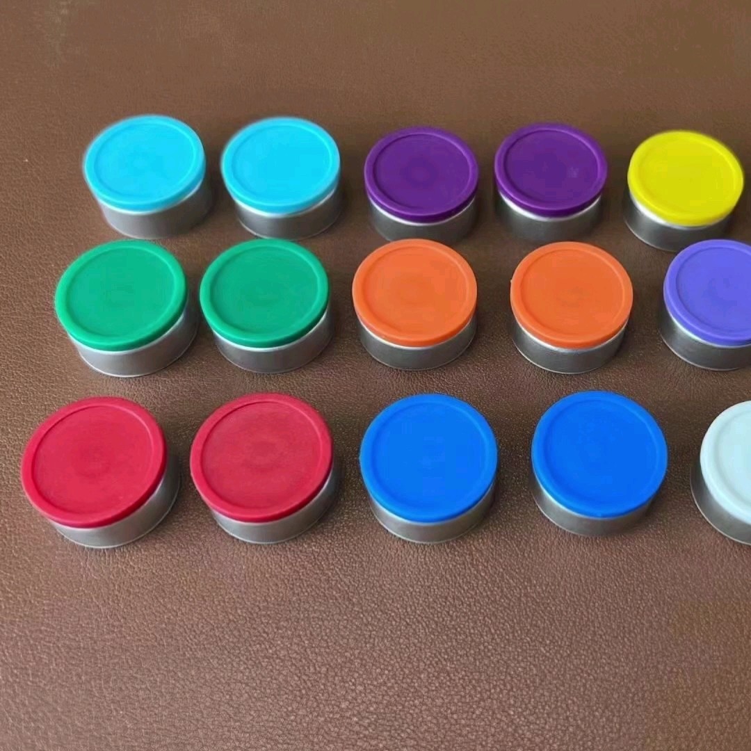 100 Stück Flip Off Kappen 13mm - Alu Kunststoff Verschlüsse Für Glasfläschchen