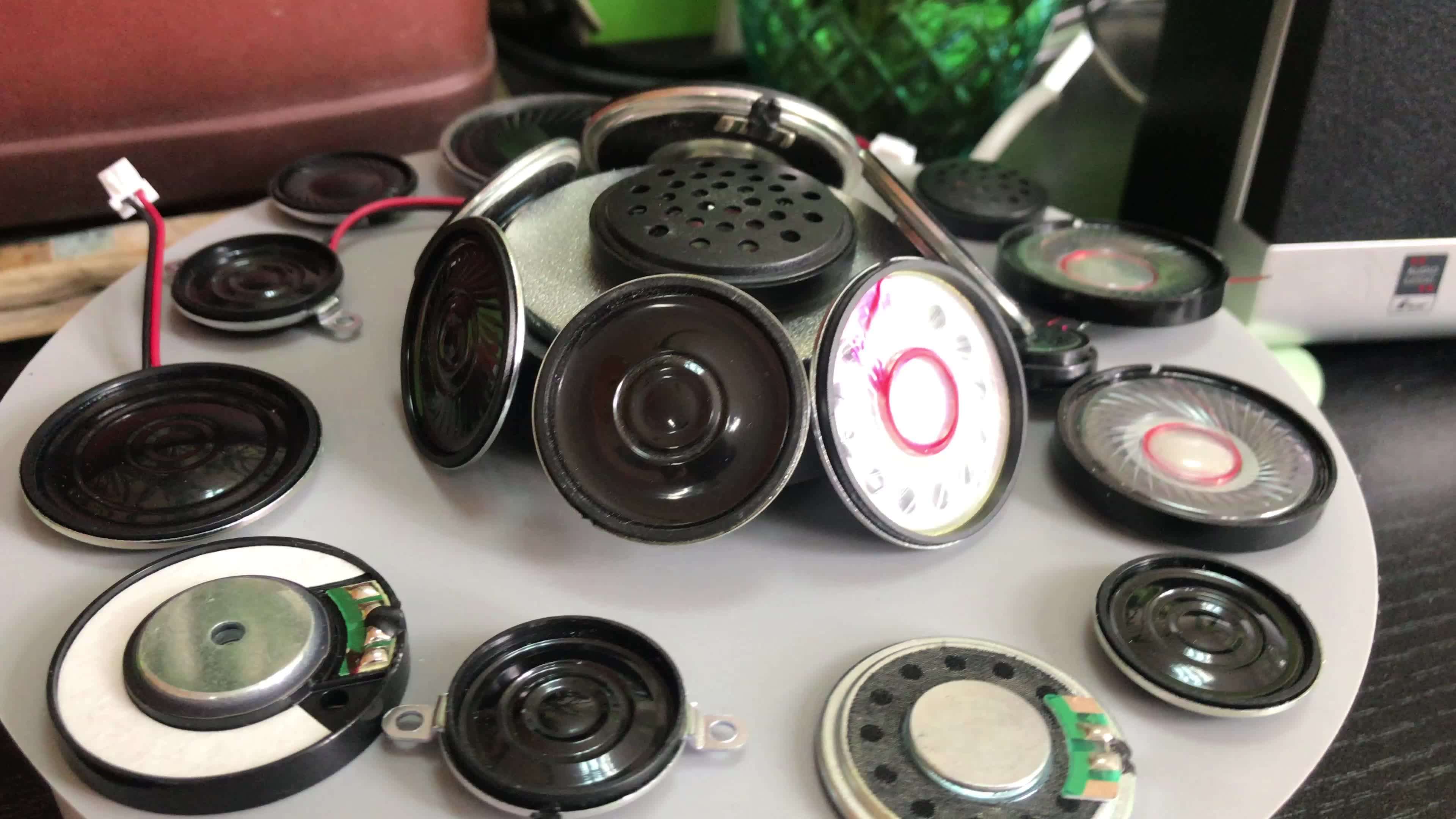 Best Neodymium Headphone Driver 50mm 32 Ohm 0.5 Watt Small Speaker