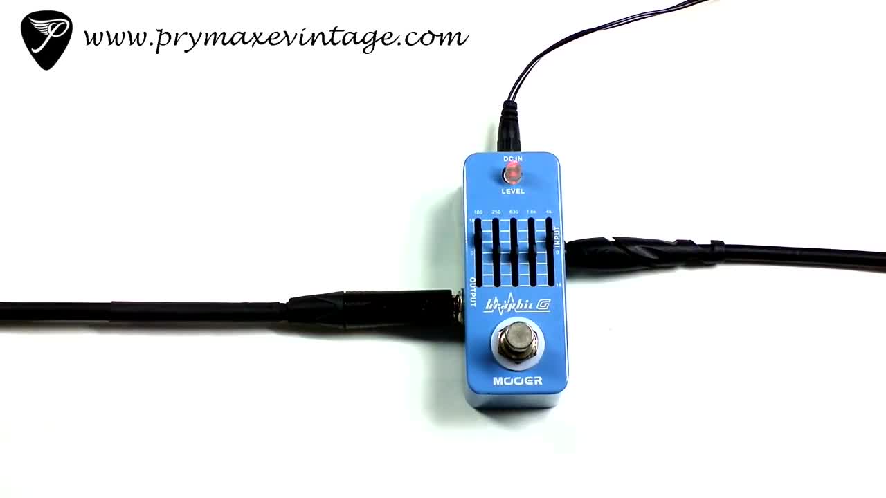 MOOER Graphic G Mini 5-Band EQ Guitar Pedal