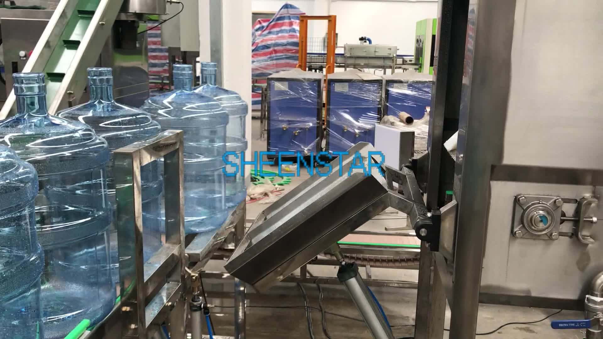 60bph 100bph 5 Gallon Barrel Water Bottling Filling Machine (qgf100