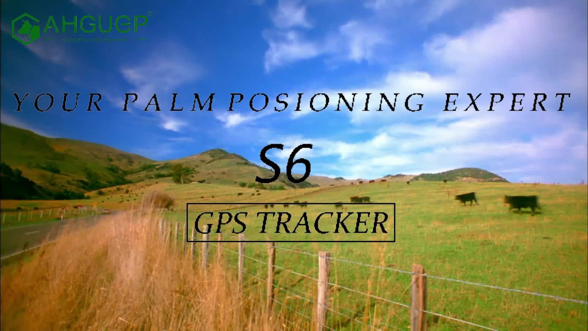 Ahguep Animal Husbandry Equipment Black Cattle Gps Livestock Fence