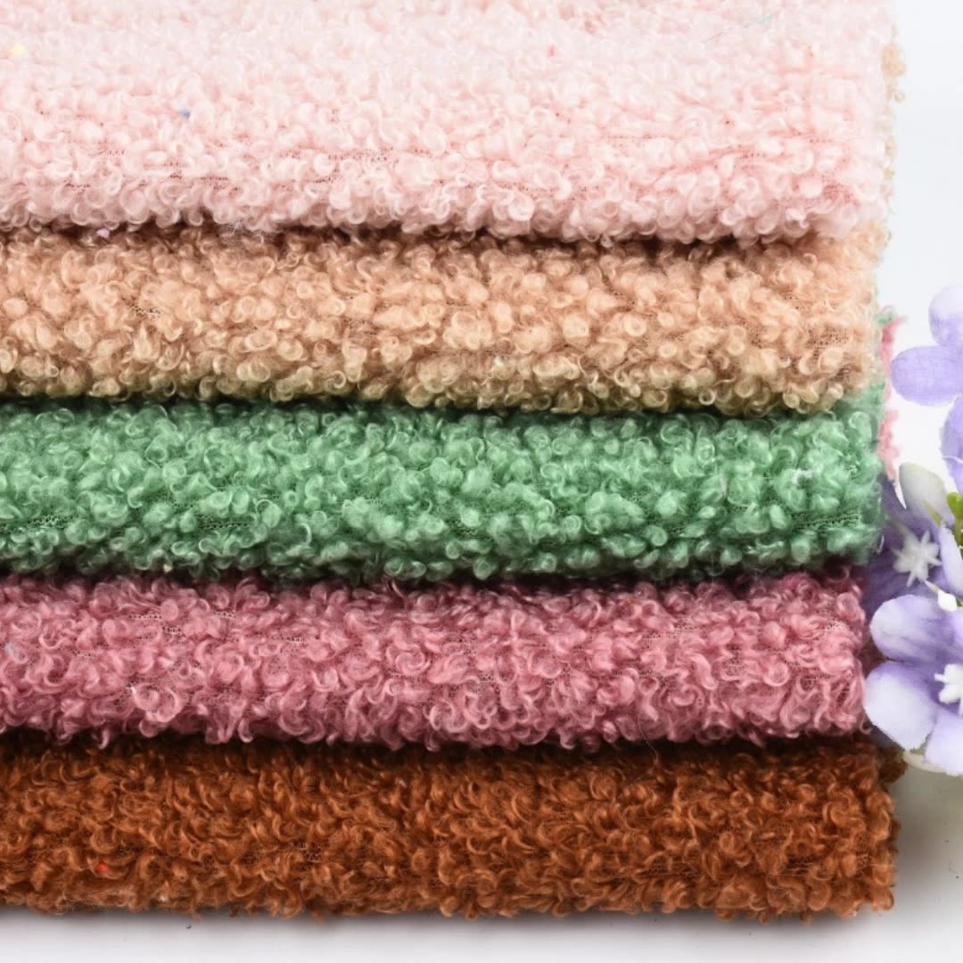 现货泰迪绒颗粒绒布玩偶服饰鞋材宠物用品针织面料布料布匹整批-阿里巴巴