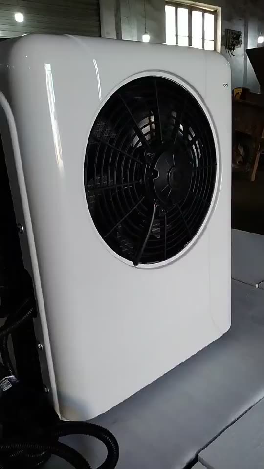 24v Truck Sleeper Parking Cooler Ac Kit Car 12v Compressor Electric