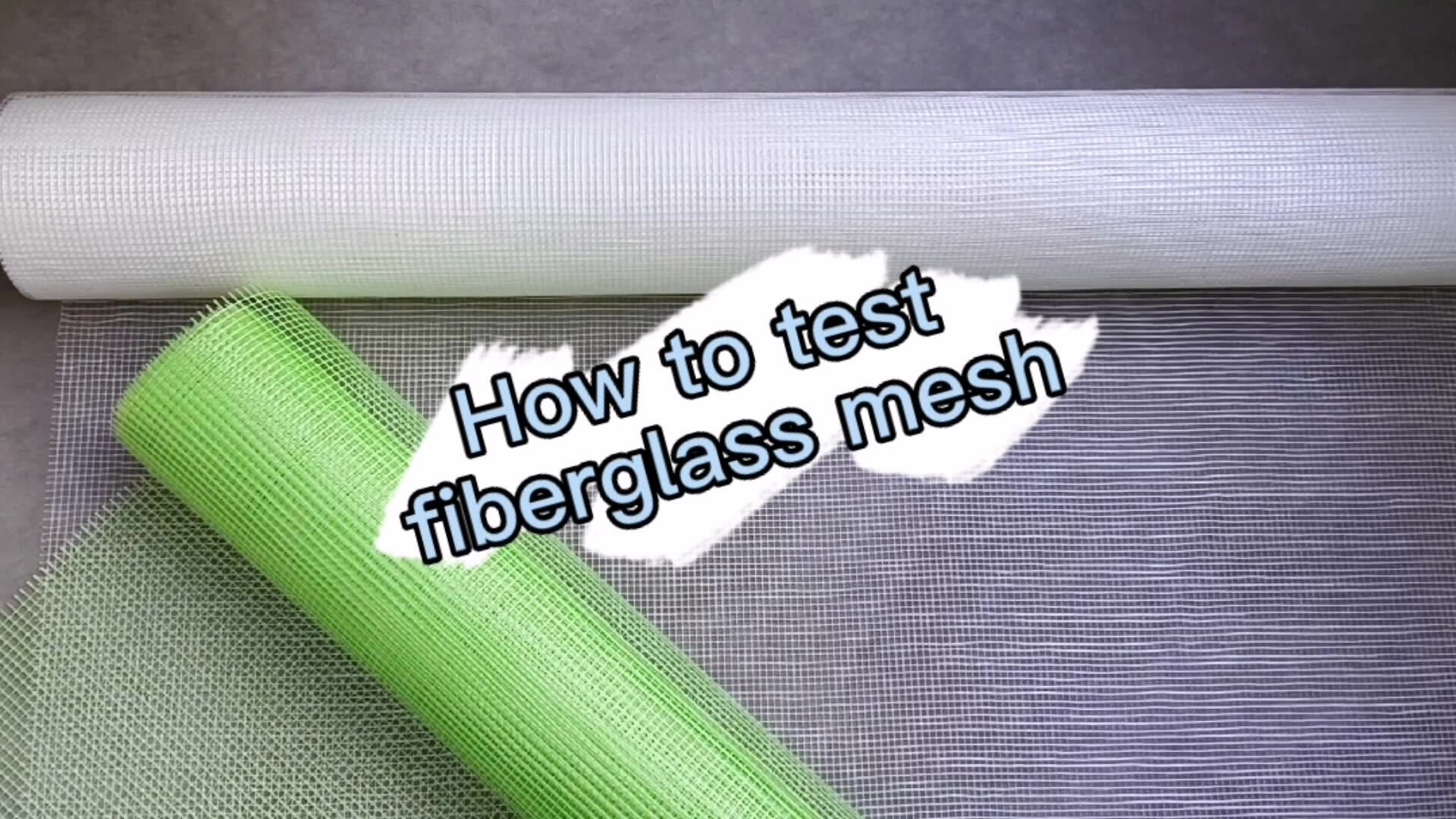 China Manufacturer High Tensile Strength Fiberglass Mesh Cloth Woven
