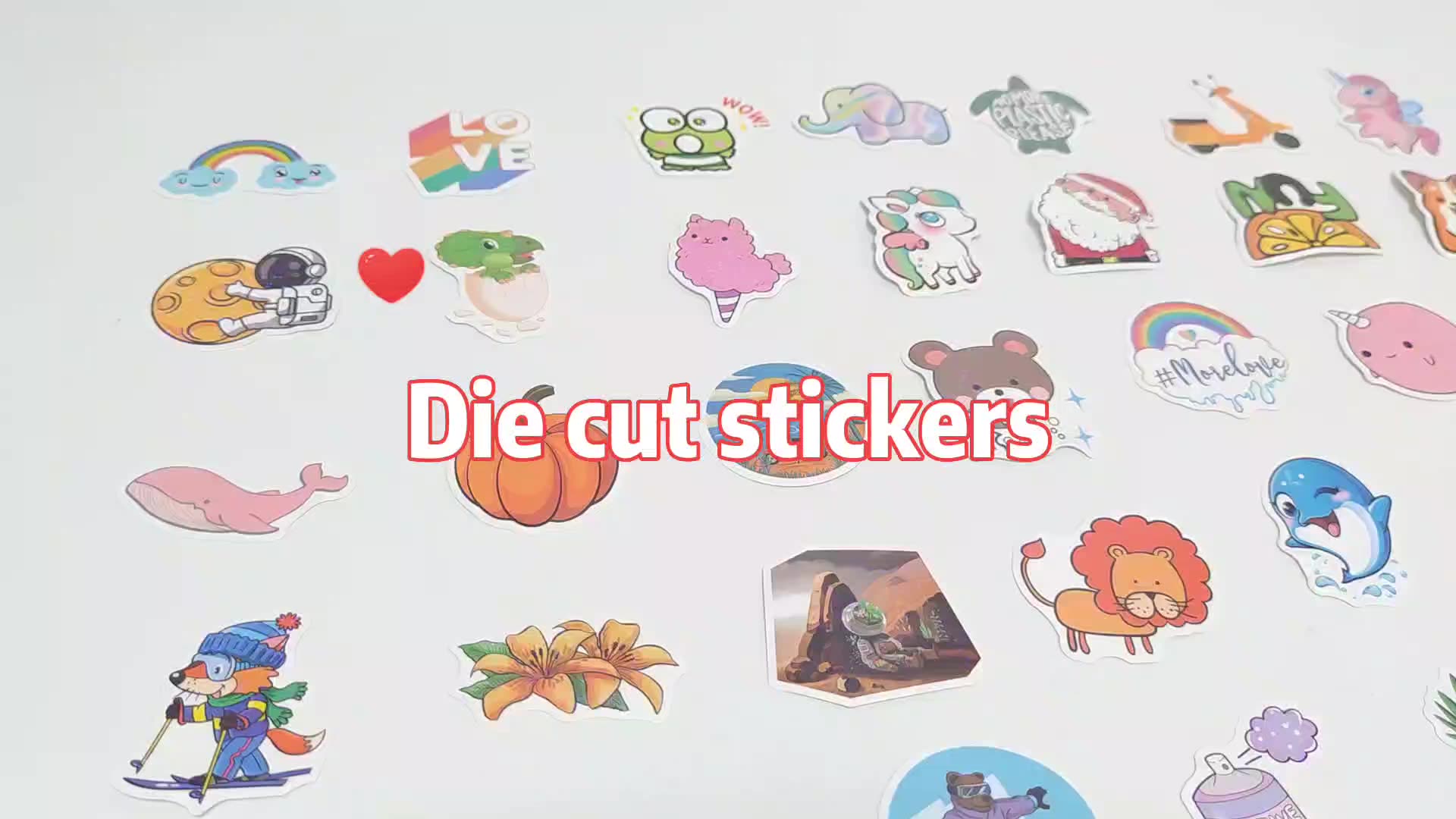 Wholesale Logo Customize Print Labels Waterproof Packaging Vinyl