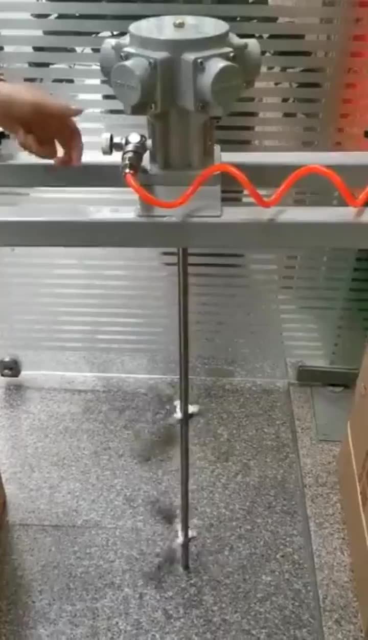 Ibc Tank Air Mixer Agitator Mixer 1/2hp Heavy Duty 1000l Liquid Intensive Industrial Usage Air